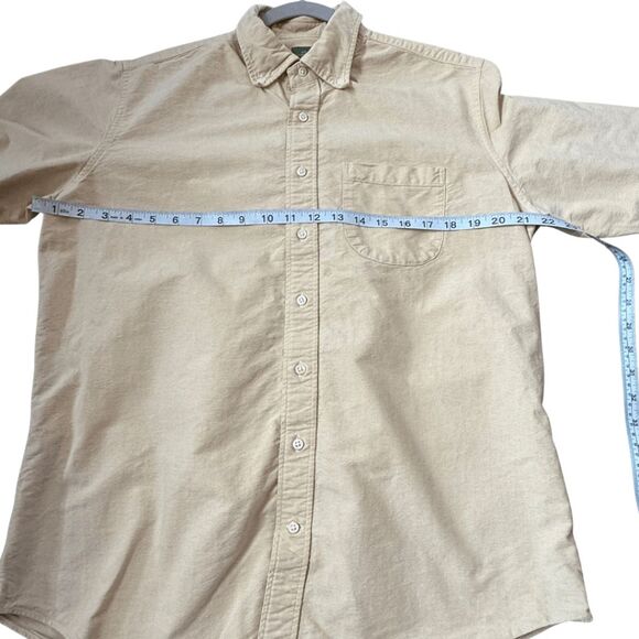 Sid Mashburn Men's Cotton Long Sleeve Button Down Shirt Pale Orange Size Large - Picture 8 of 10